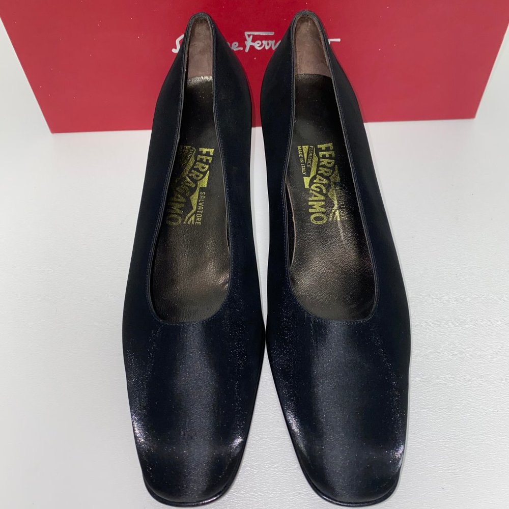 SALVATORE FERRAGAMO Leather Shoes Italy - Picture 1 of 8